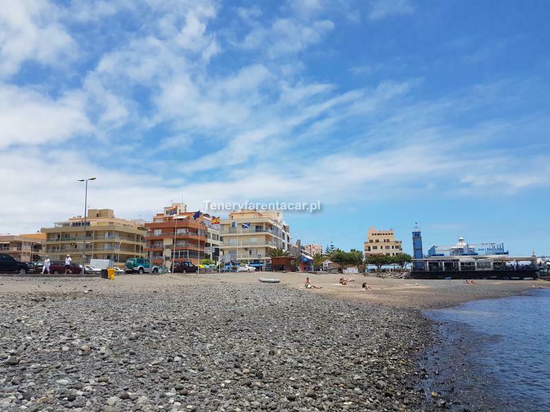 Playa de Las Galletas-3 - Plaże w Aronie